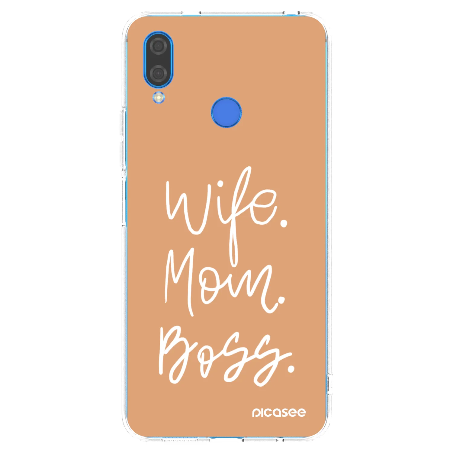 Picasee Huawei Nova 3 Hülle - Transparentes Silikon - Boss Mama