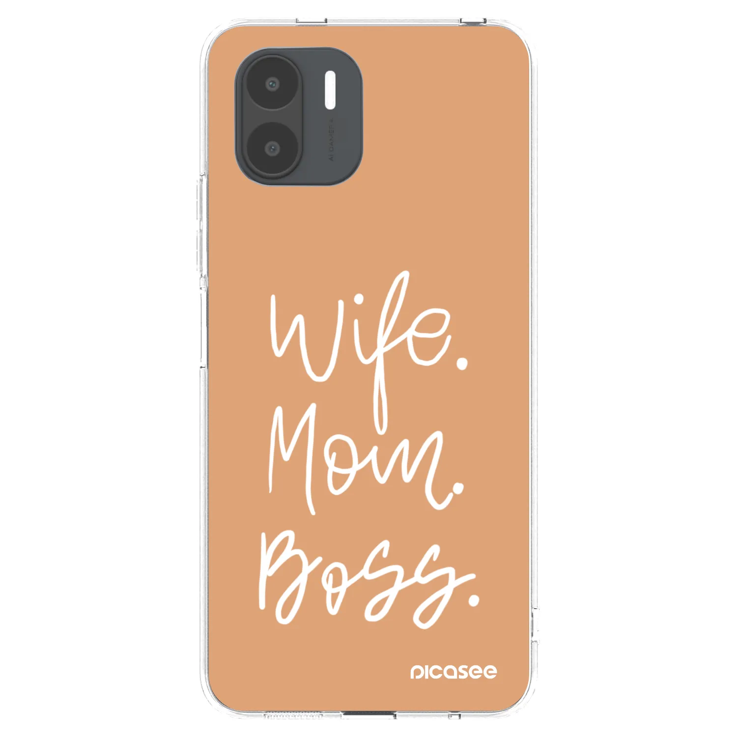 Picasee Xiaomi Redmi A2 Hülle - Transparentes Silikon - Boss Mama