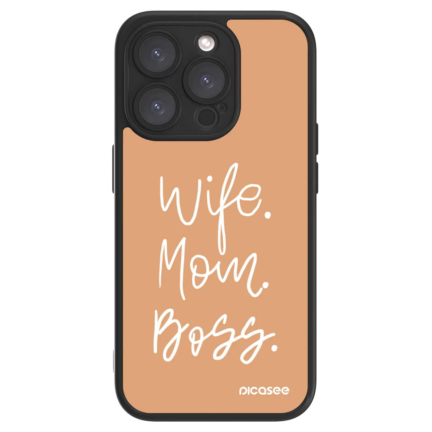 Picasee ULTIMATE CASE MagSafe für Apple iPhone 15 Pro - Boss Mama
