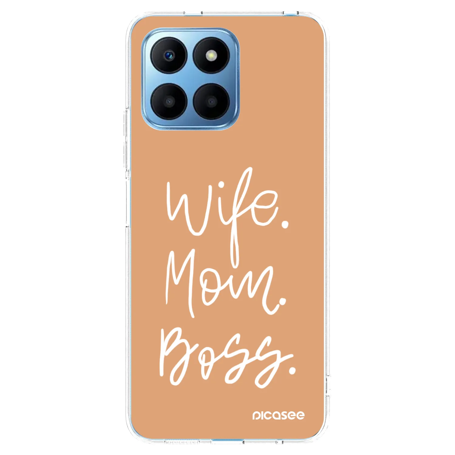 Picasee Honor 70 Lite Hülle - Transparentes Silikon - Boss Mama