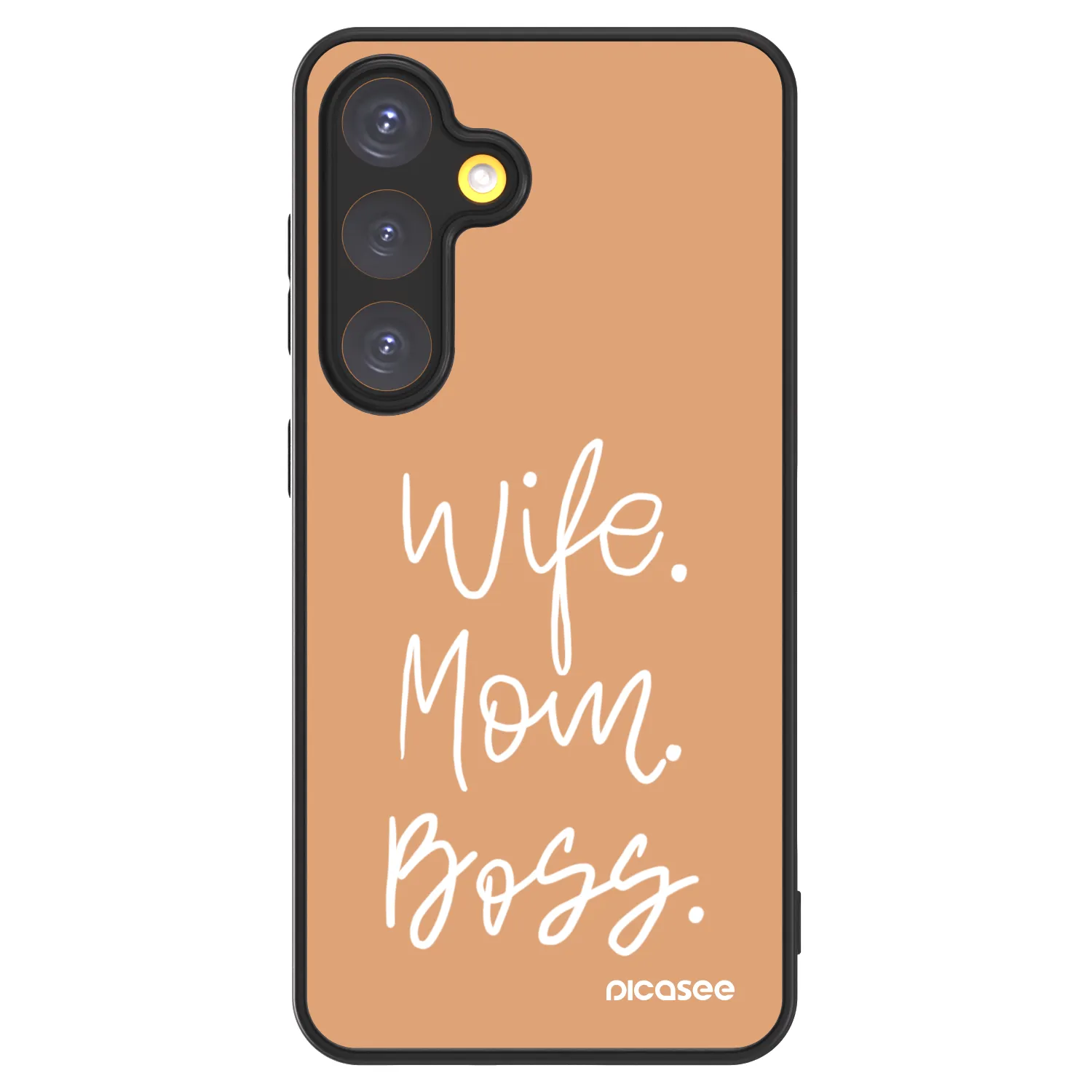 Picasee ULTIMATE CASE PowerShare für Samsung Galaxy S24 S921B 5G - Boss Mama