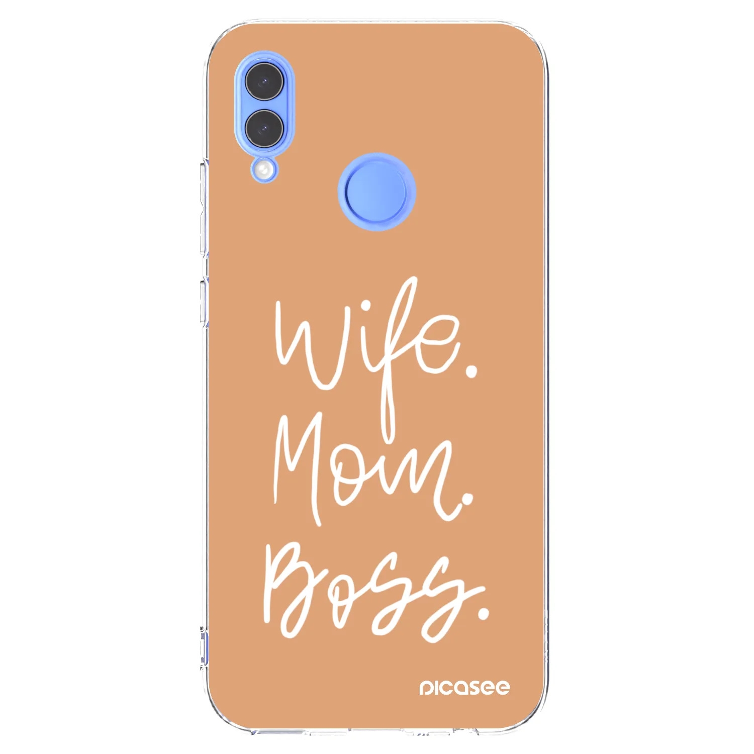 Picasee Honor 10 Lite Hülle - Transparentes Silikon - Boss Mama