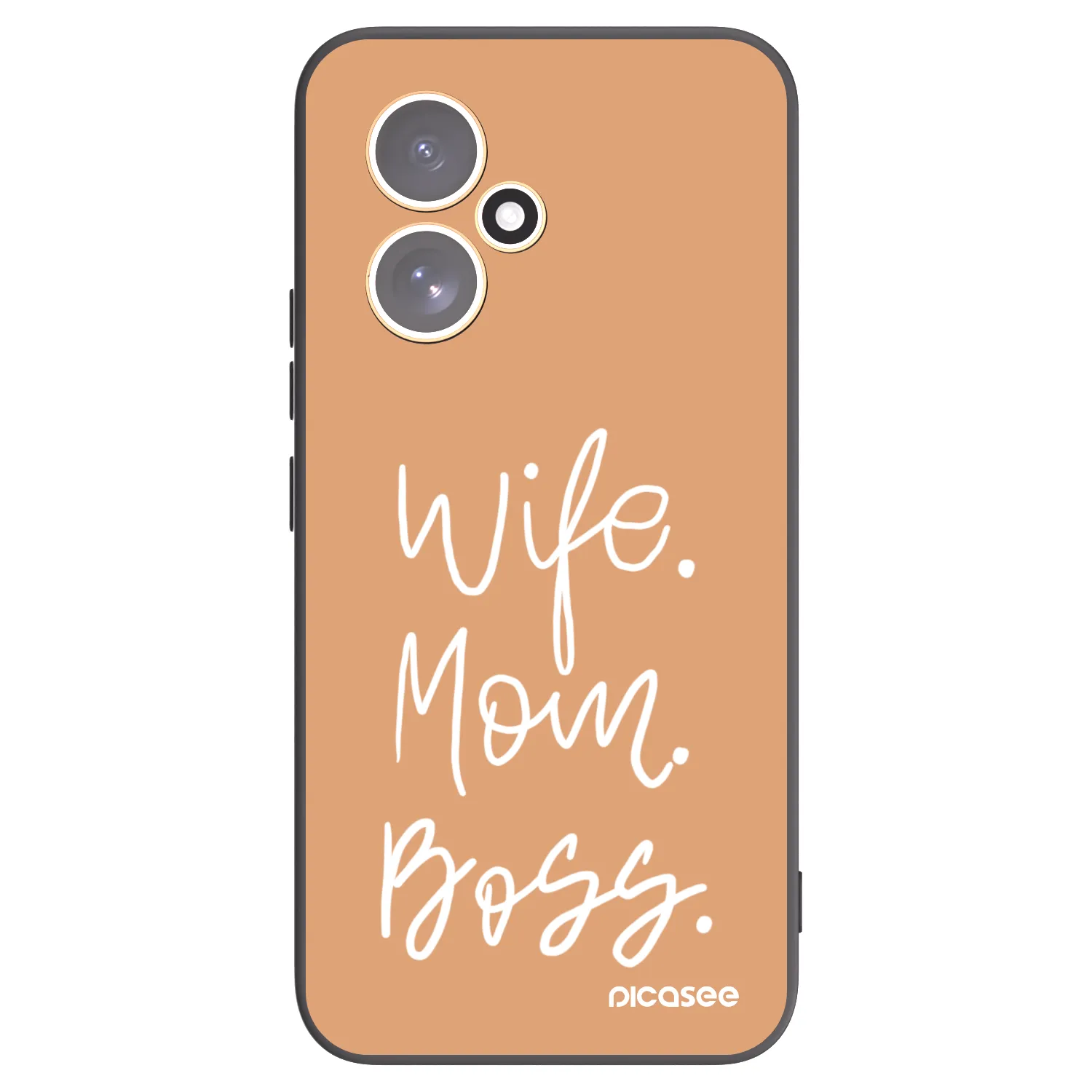 Picasee Honor 400 5G Hülle - Schwarzes Silikon - Boss Mama