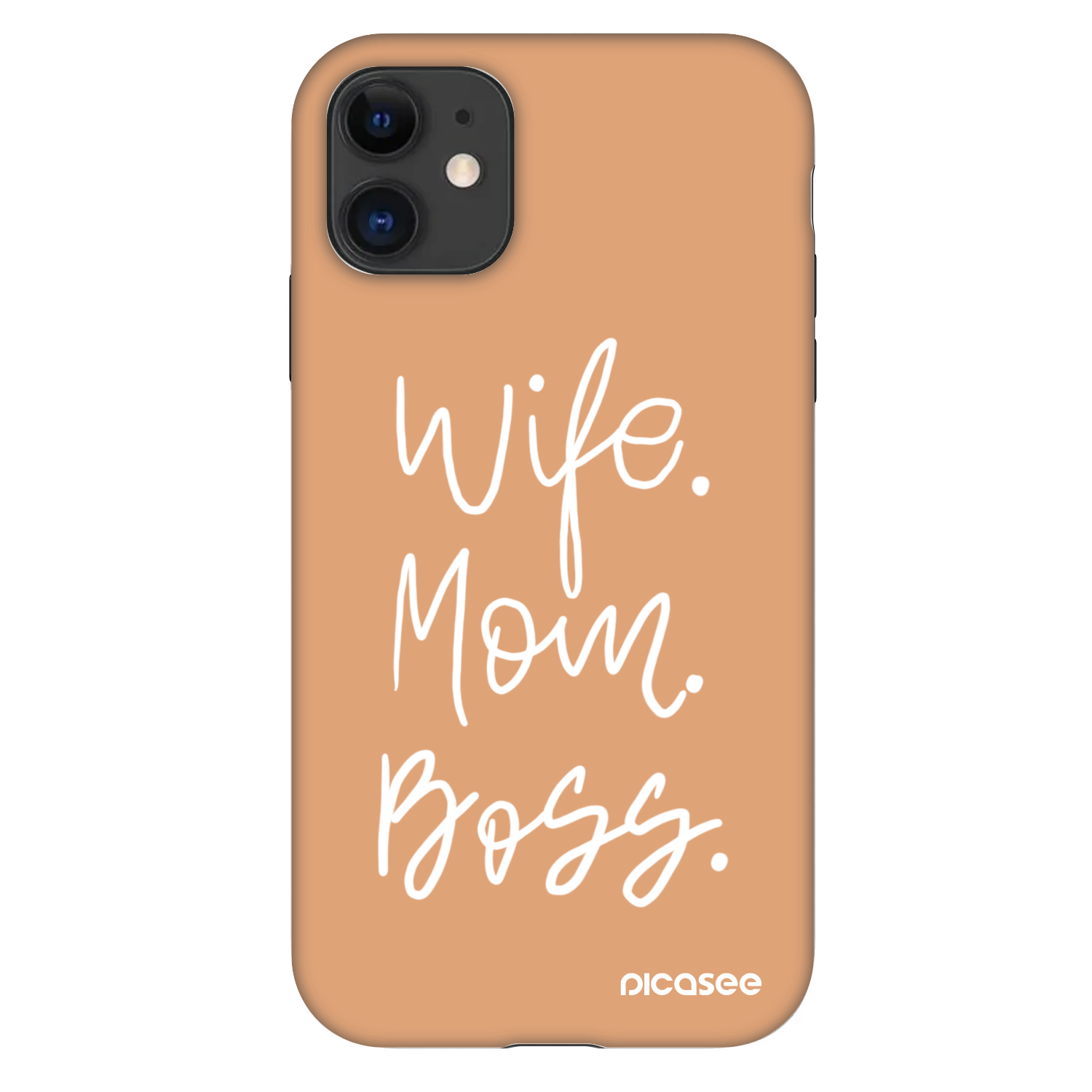 Picasee Fashion Case für Apple iPhone 11 - Boss Mama