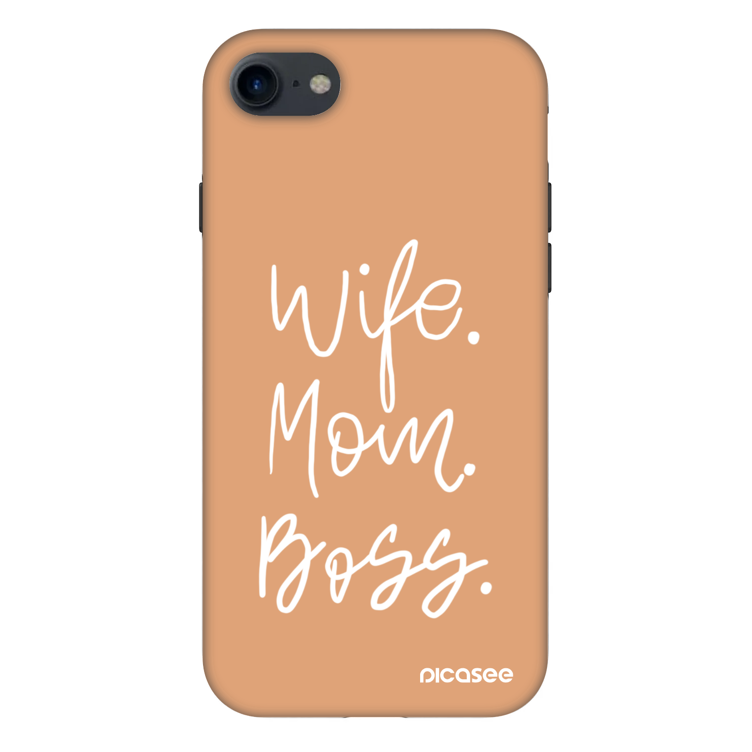 Picasee Fashion Case für Apple iPhone SE 2022 - Boss Mama
