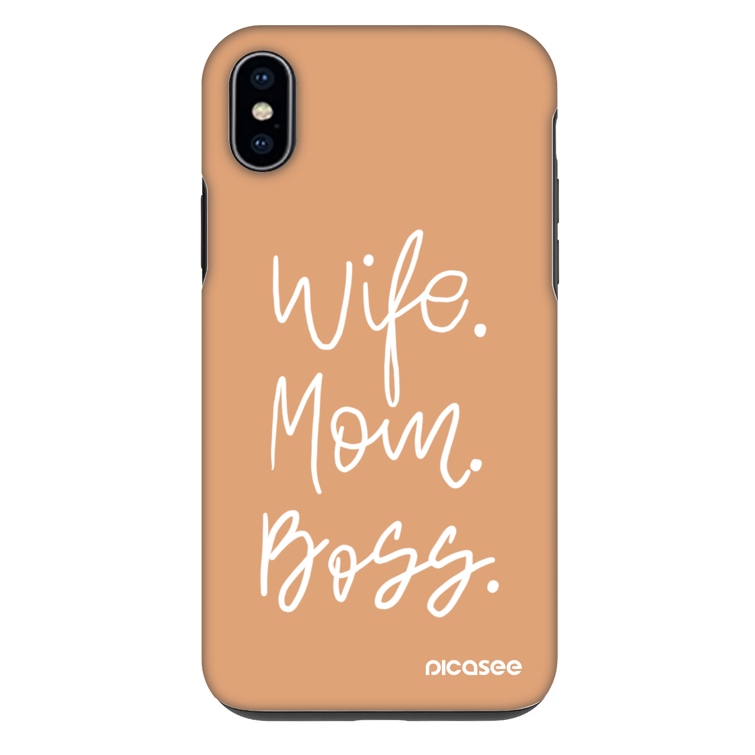Picasee Fashion Case für Apple iPhone XS Max - Boss Mama