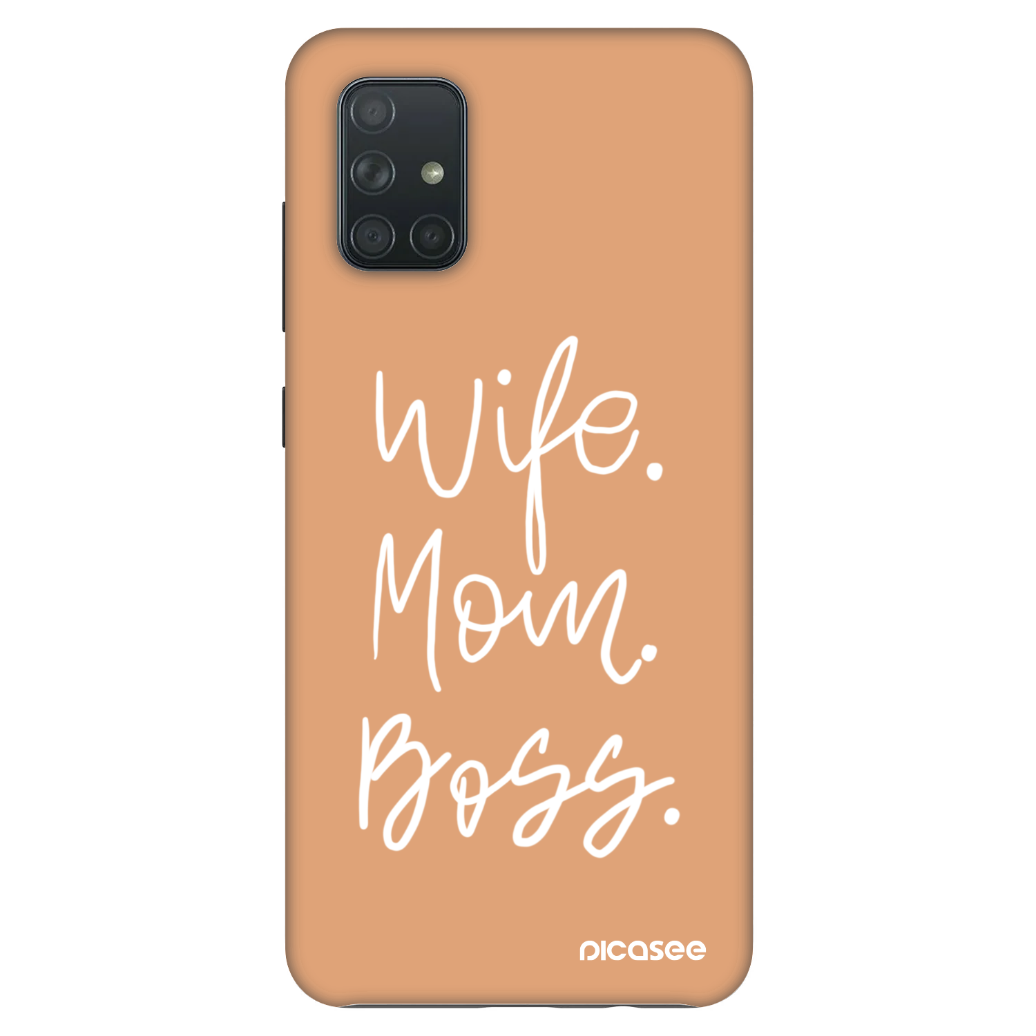 Picasee Fashion Case für Samsung Galaxy A71 A715F - Boss Mama