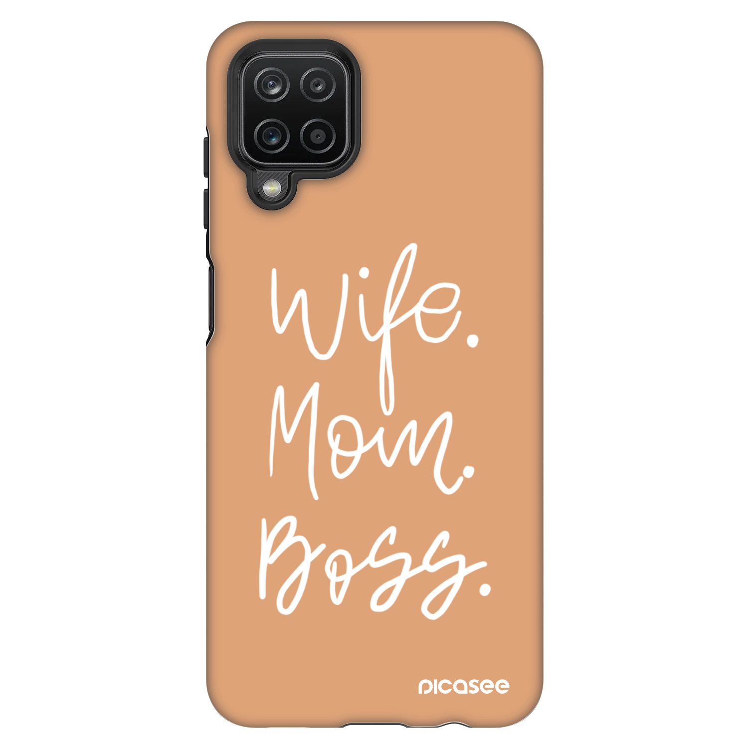 Picasee Fashion Case für Samsung Galaxy A12 A125F - Boss Mama