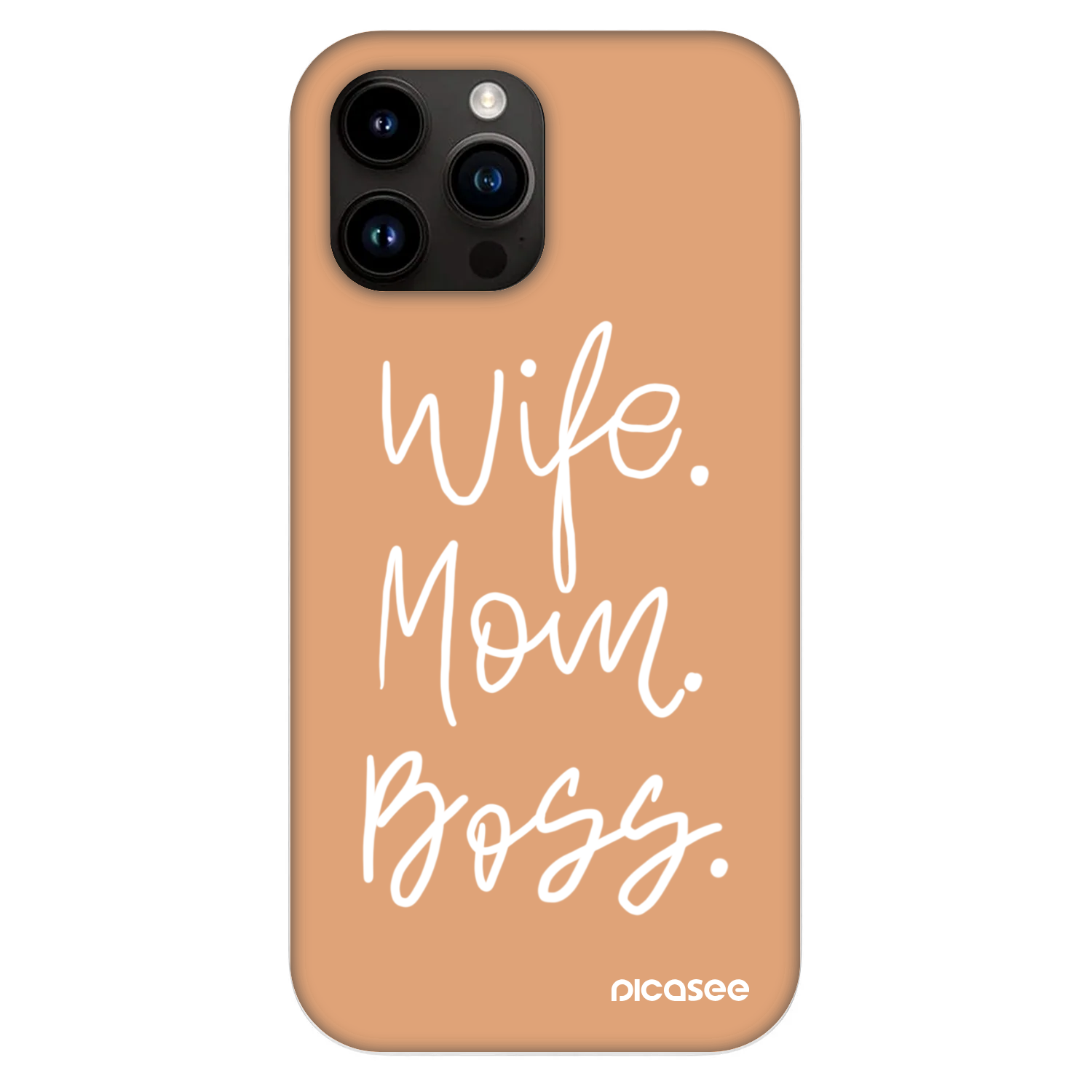 Picasee Fashion Case MagSafe für Apple iPhone 13 Pro Max - Boss Mama