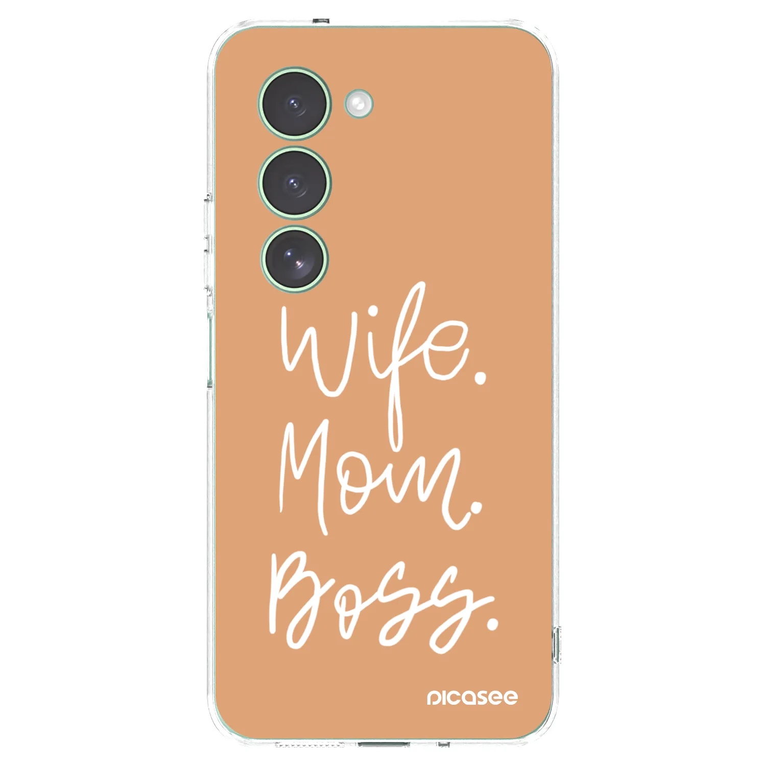 Picasee Xiaomi Redmi 15 5G Hülle - Transparentes Silikon - Boss Mama