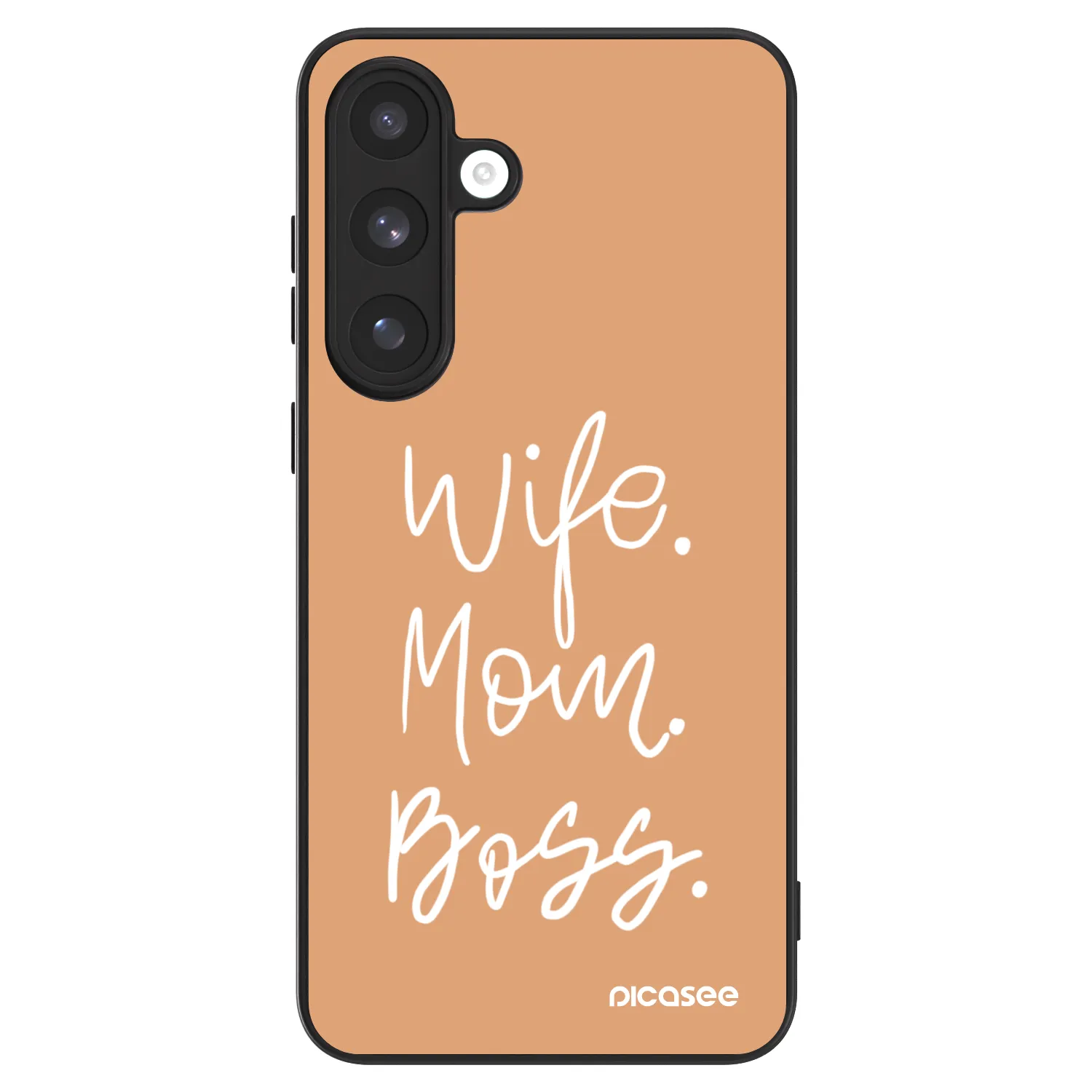 Picasee ULTIMATE CASE PowerShare für Samsung Galaxy S25 FE 5G - Boss Mama