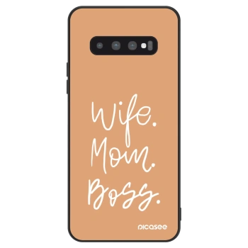 Hülle für Samsung Galaxy S10 G973 - Boss Mama