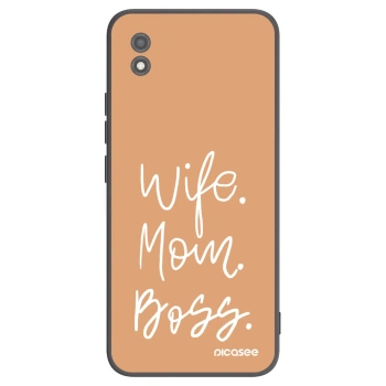 Picasee Realme C11 (2021) Hülle - Schwarzes Silikon - Boss Mama