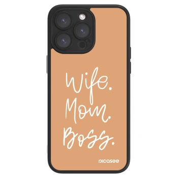 Picasee ULTIMATE CASE MagSafe für Apple iPhone 15 Pro Max - Boss Mama
