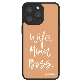 Picasee ULTIMATE CASE für Apple iPhone 15 Pro Max - Boss Mama