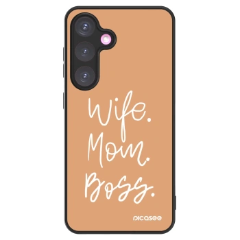 Picasee ULTIMATE CASE für Samsung Galaxy S24+ S926B 5G - Boss Mama