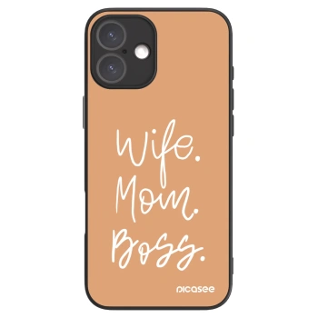 Picasee ULTIMATE CASE für Apple iPhone 16 Plus - Boss Mama