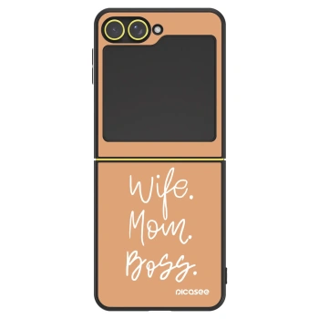 Hülle für Samsung Galaxy Z Flip5 5G - Boss Mama