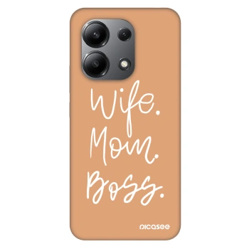 Picasee Fashion Case für Xiaomi Redmi Note 13 4G - Boss Mama