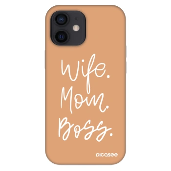 Hülle für Apple iPhone 12 mini - Boss Mama