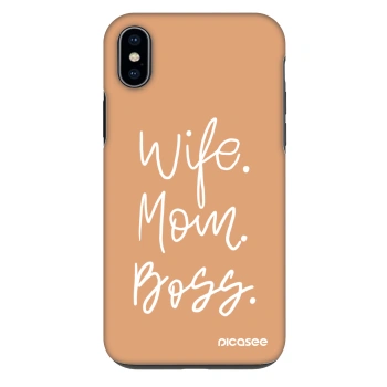 Hülle für Apple iPhone XS Max - Boss Mama