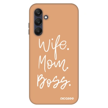 Hülle für Samsung Galaxy A25 A256B 5G - Boss Mama