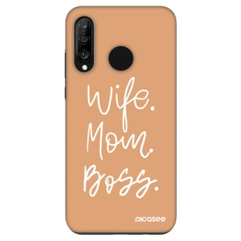 Hülle für Huawei P30 Lite - Boss Mama