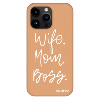 Hülle für Apple iPhone 13 Pro - Boss Mama
