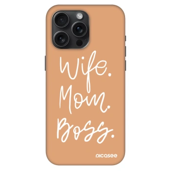 Hülle für Apple iPhone 15 Pro Max - Boss Mama