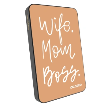 Powerbank mit MagSafe 5 000 mAh Grau - Boss Mama