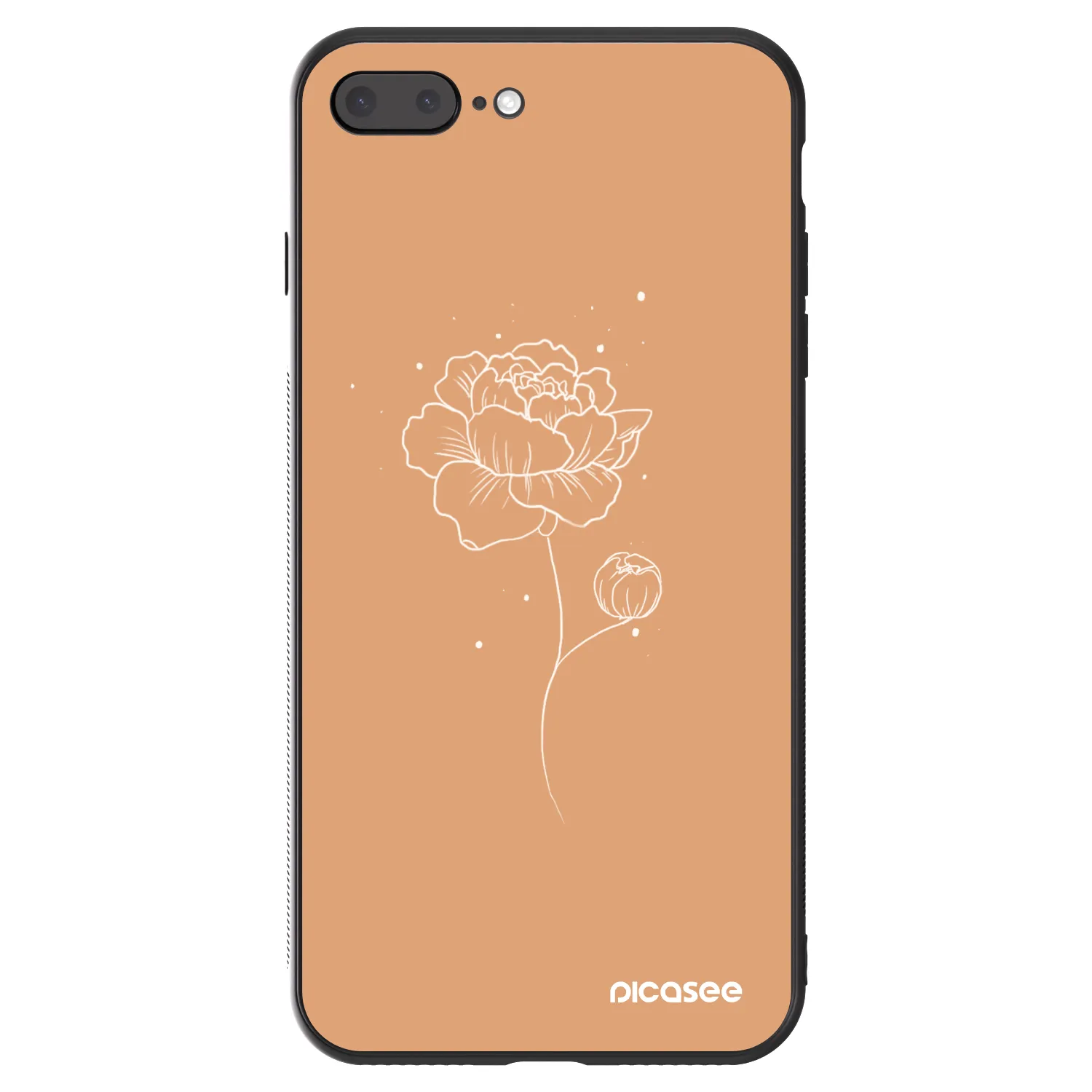 Picasee ULTIMATE CASE für Apple iPhone 8 Plus - Peonies