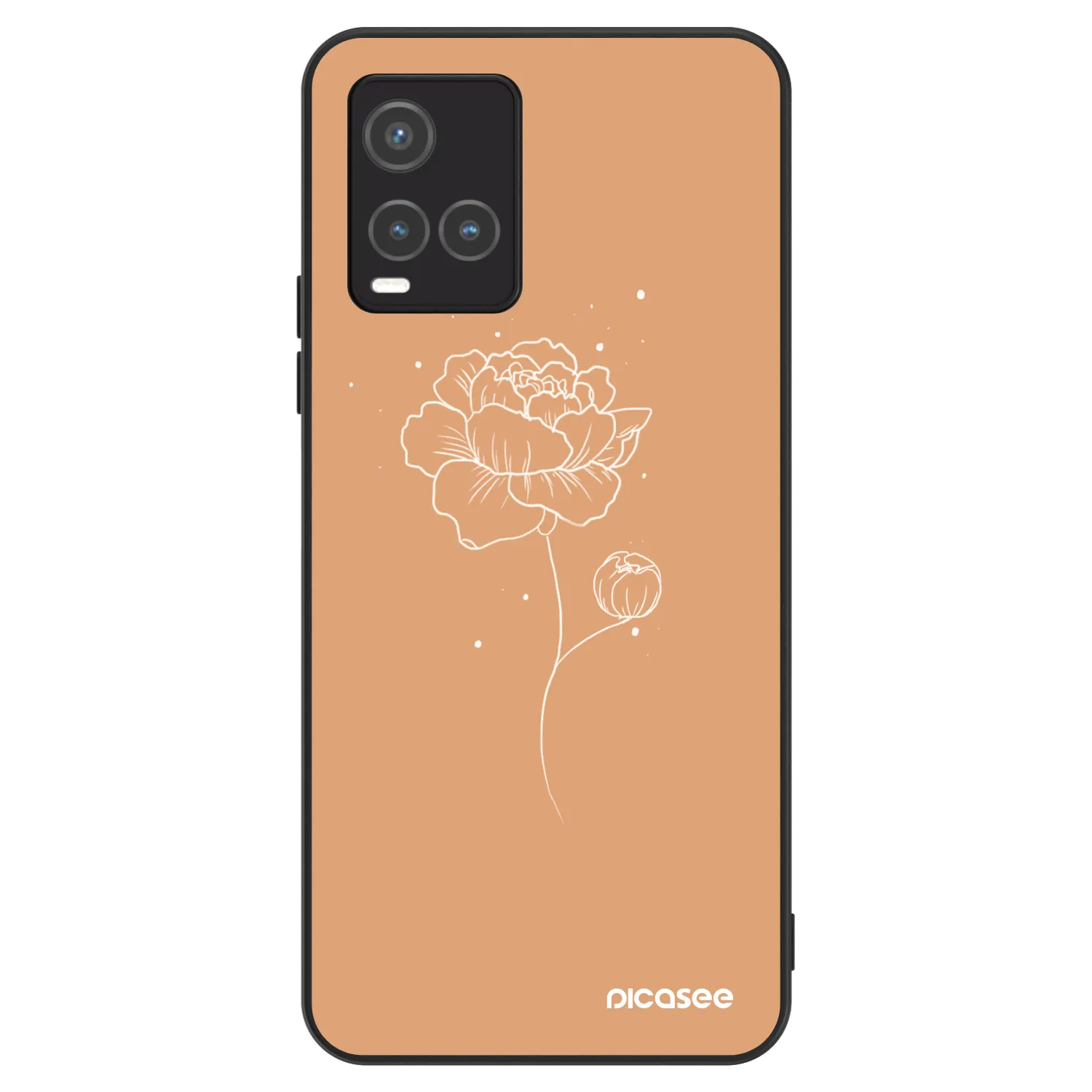 Picasee ULTIMATE CASE für Vivo Y33s - Peonies