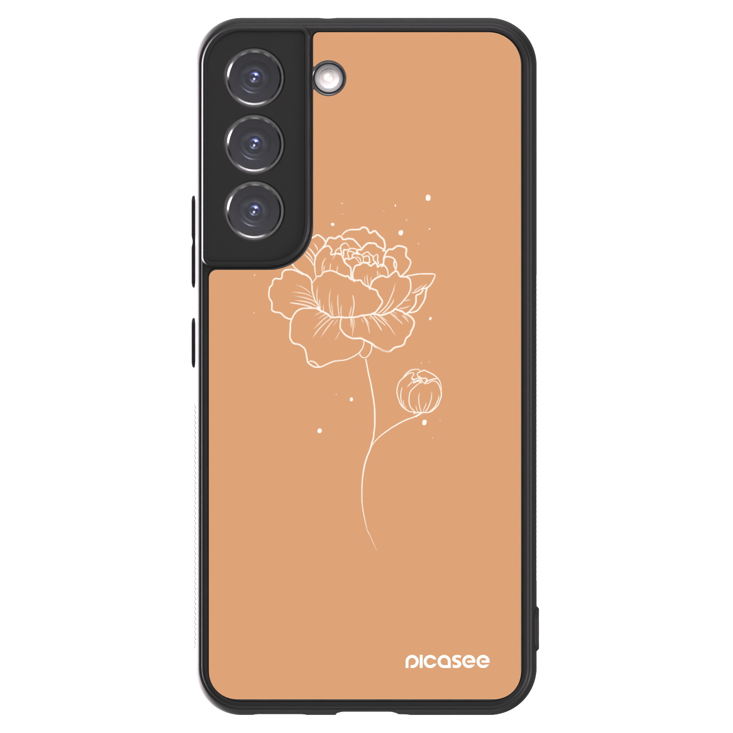 Picasee ULTIMATE CASE für Samsung Galaxy S22 5G - Peonies