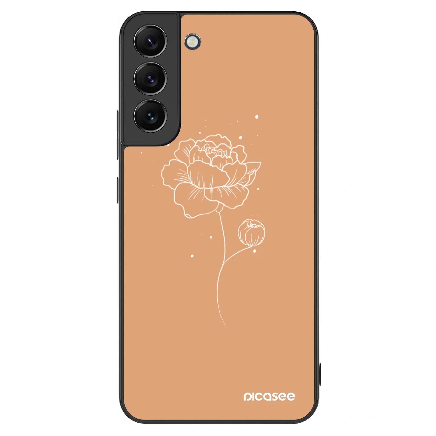 Picasee ULTIMATE CASE PowerShare für Samsung Galaxy S22+ 5G - Peonies