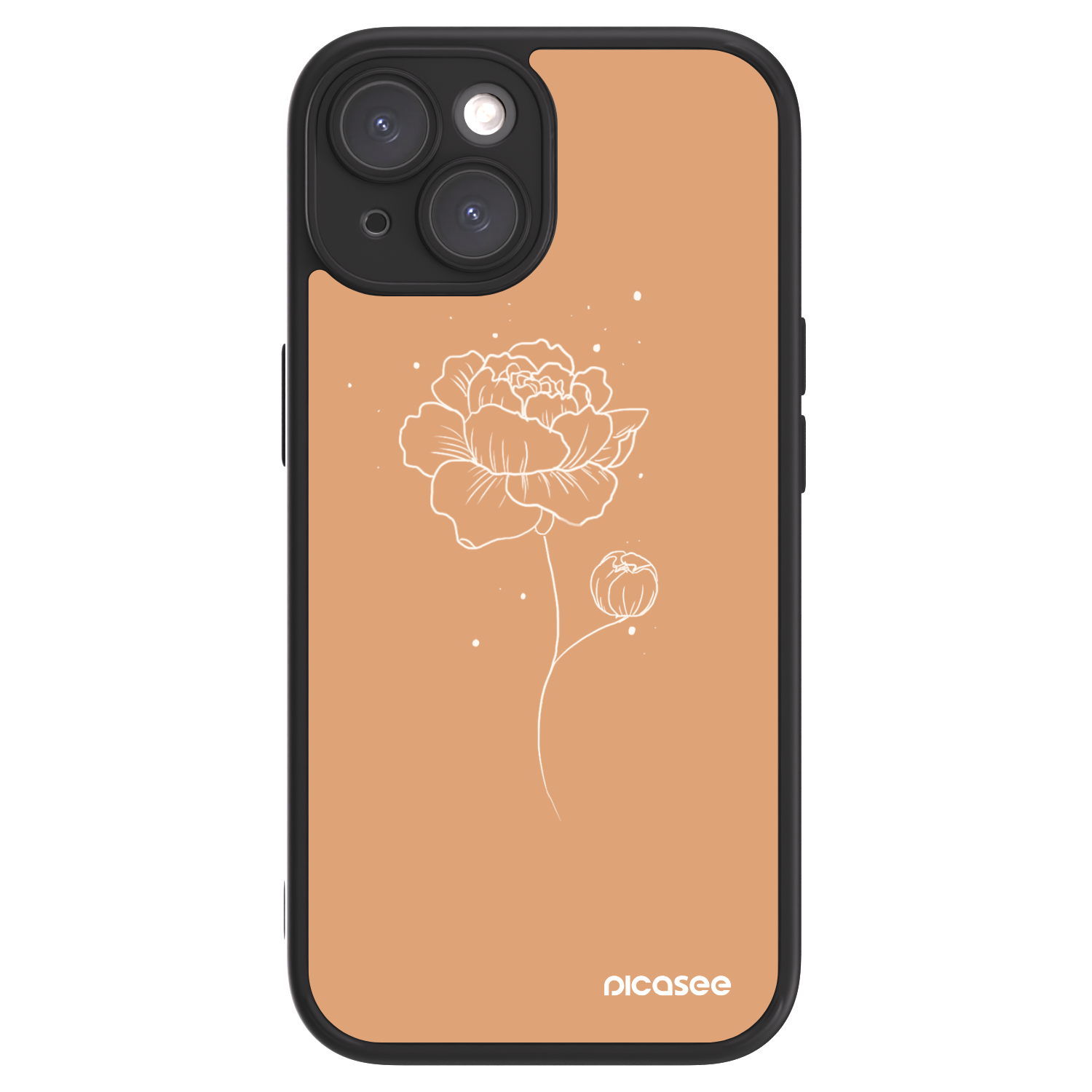 Picasee ULTIMATE CASE für Apple iPhone 15 - Peonies