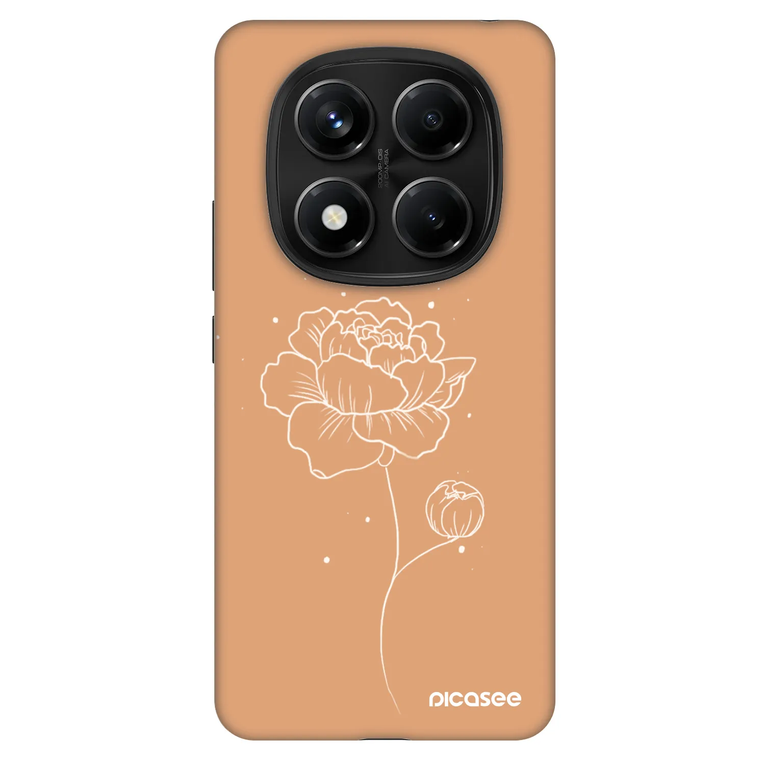 Picasee Fashion Case für Xiaomi Redmi Note 14 Pro 5G - Peonies