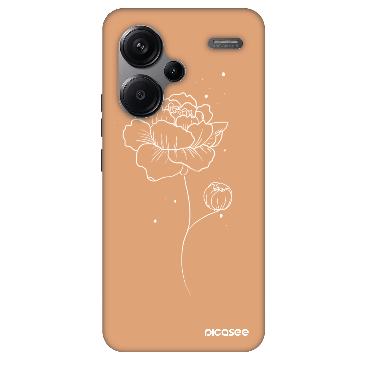 Picasee Fashion Case für Xiaomi Redmi Note 13 Pro+ 5G - Peonies