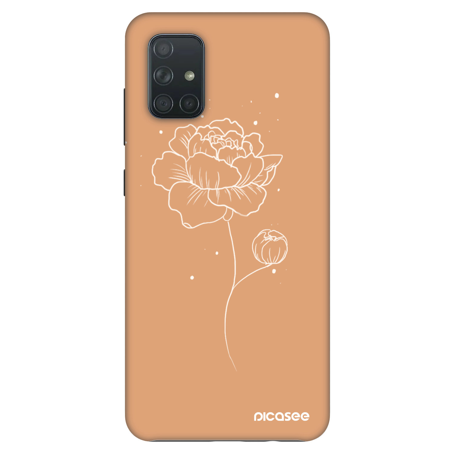 Picasee Fashion Case für Samsung Galaxy A71 A715F - Peonies