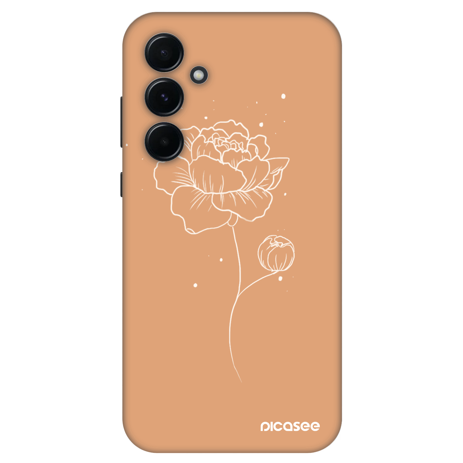 Picasee Fashion Case für Samsung Galaxy A55 5G A556B - Peonies