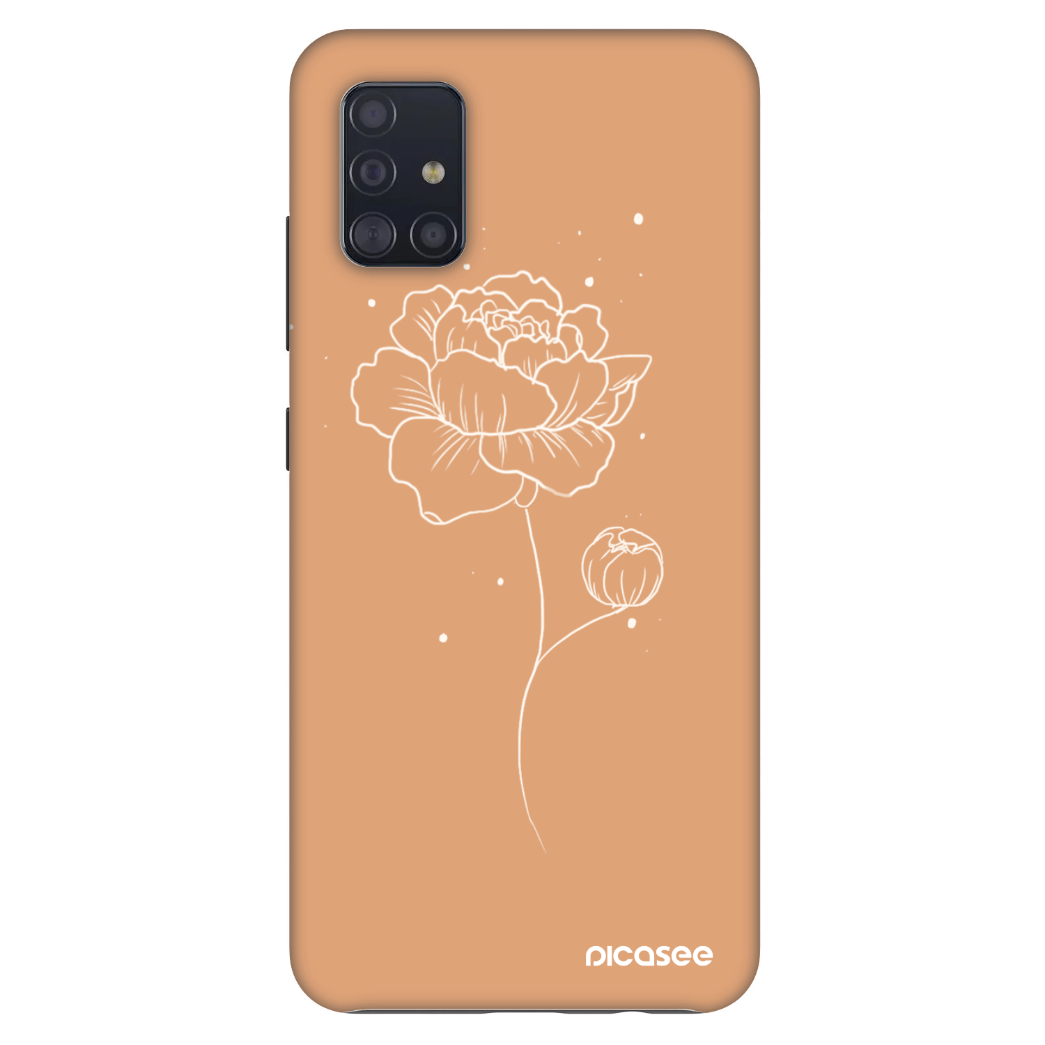 Picasee Fashion Case für Samsung Galaxy A51 A515F - Peonies