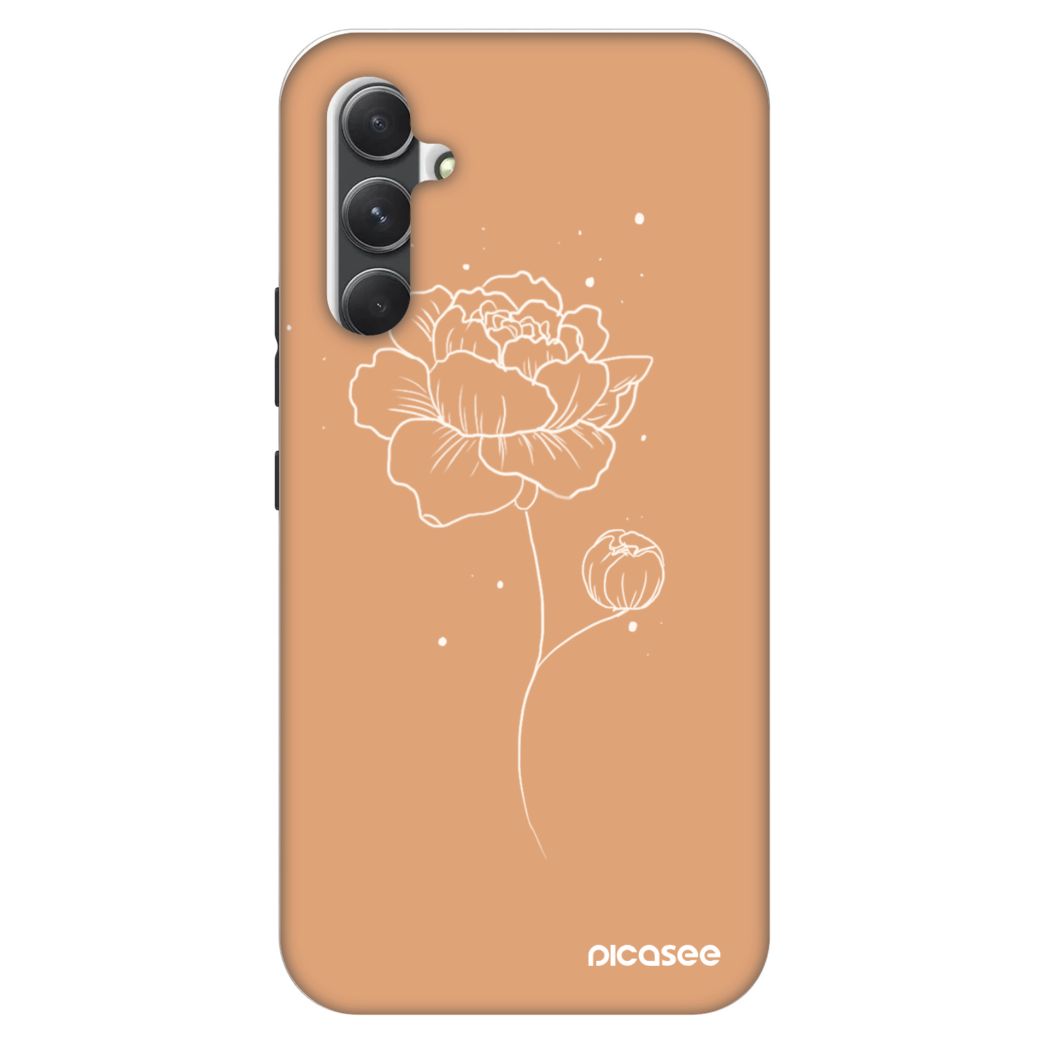Picasee Fashion Case für Samsung Galaxy A34 5G A346B - Peonies