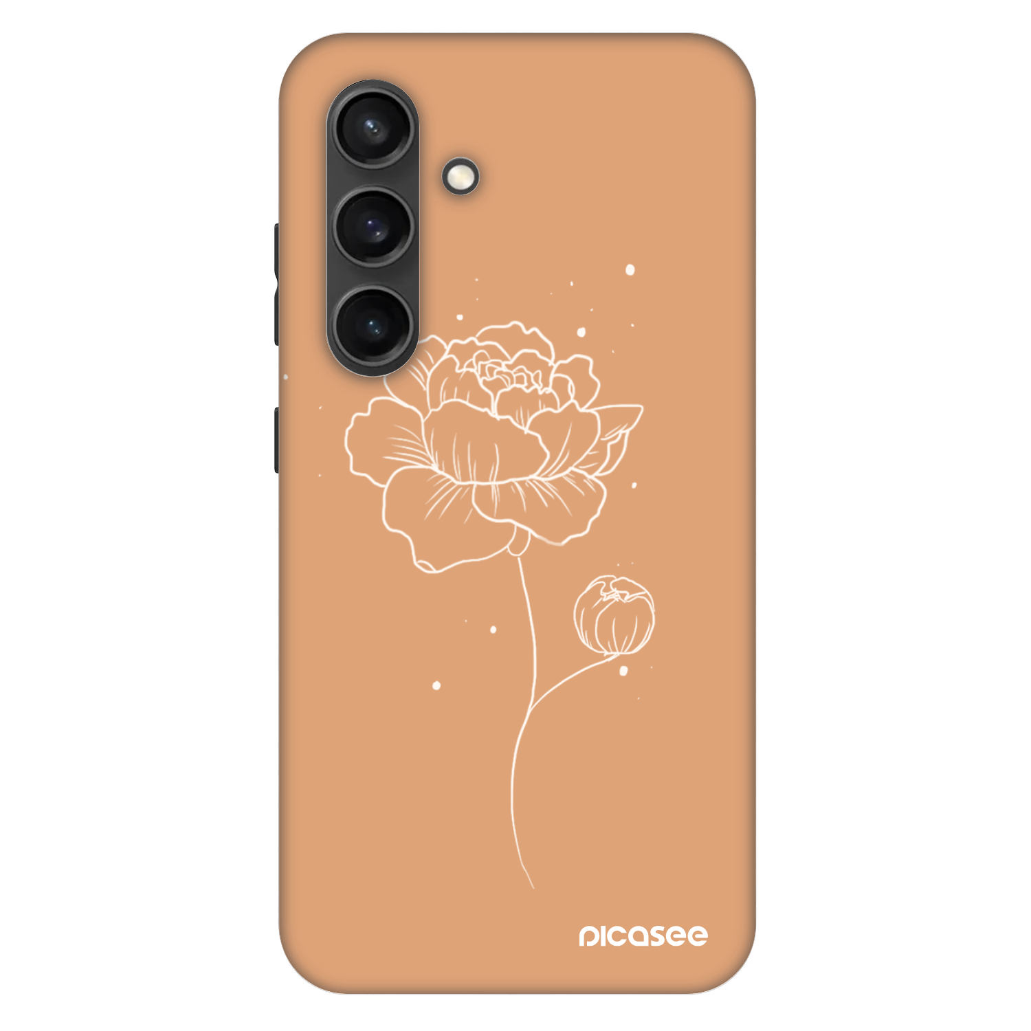 Picasee Fashion Case PowerShare pro Samsung Galaxy S24 S921B 5G - Peonies