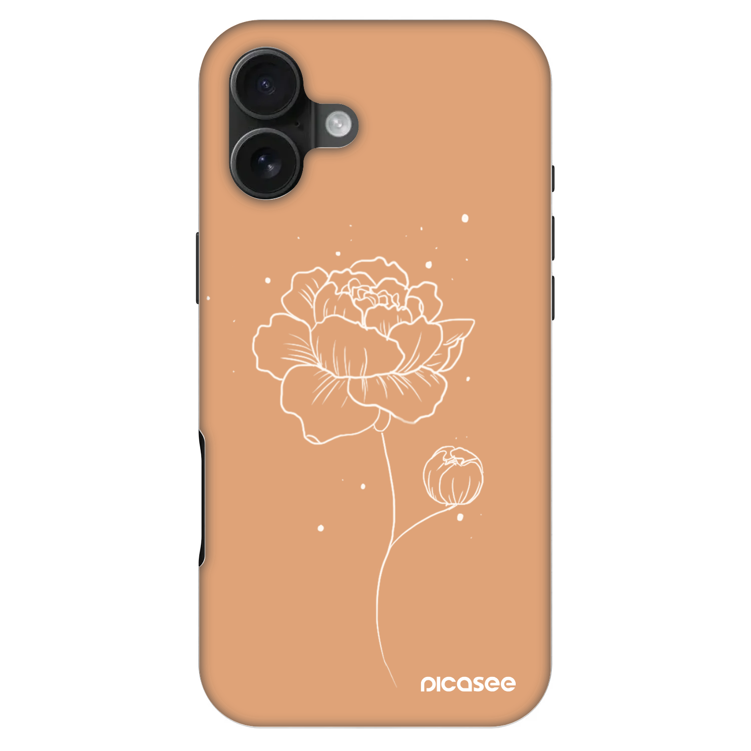 Picasee Fashion Case MagSafe für Apple iPhone 16 Plus - Peonies