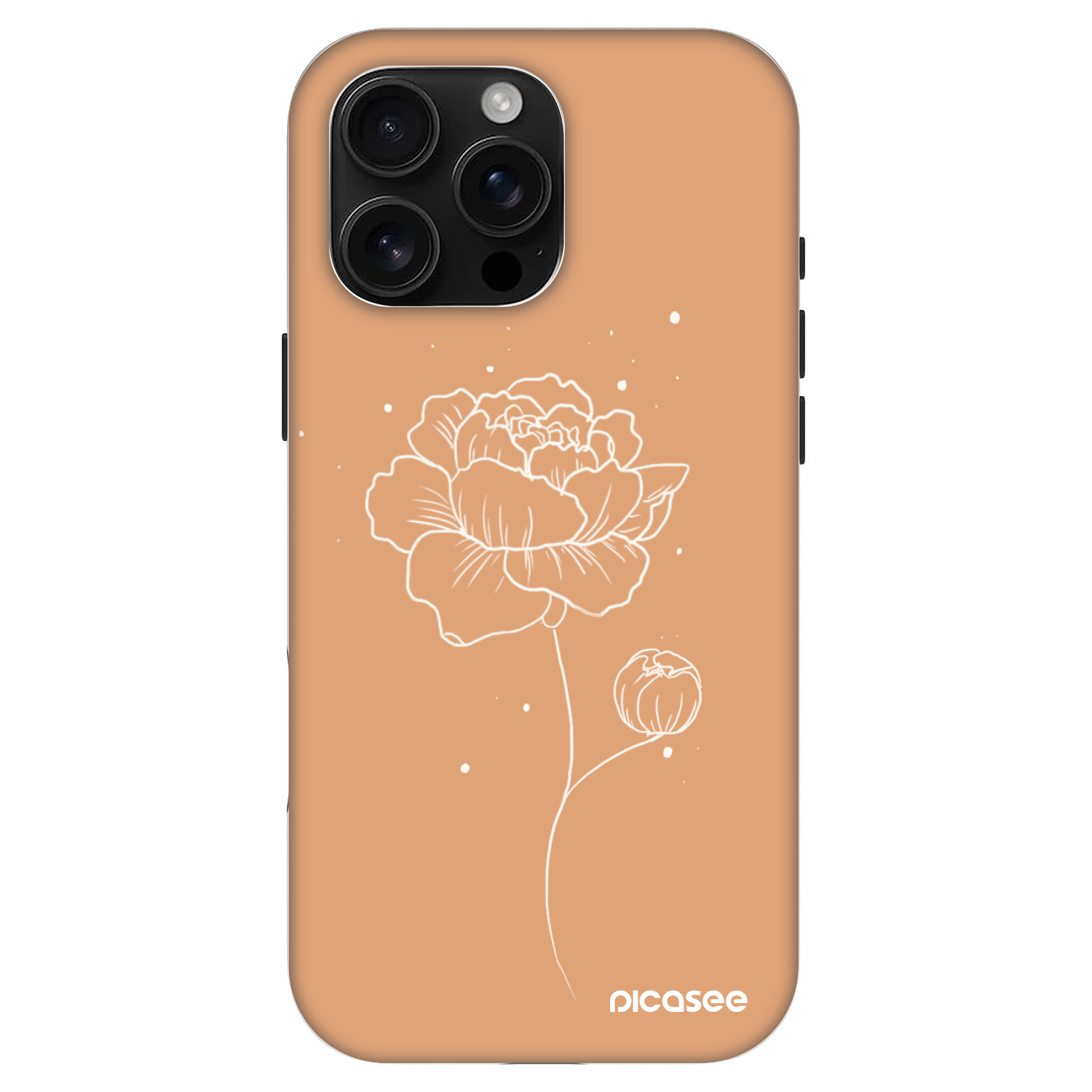 Picasee Fashion Case MagSafe für Apple iPhone 16 Pro Max - Peonies