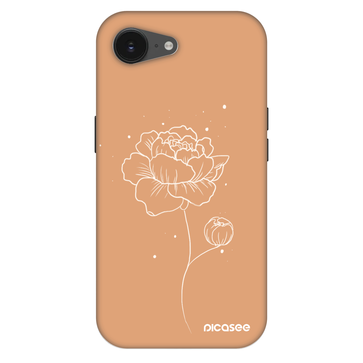 Picasee Fashion Case MagSafe für Apple iPhone 16e - Peonies