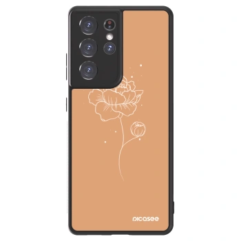Hülle für Samsung Galaxy S21 Ultra 5G G998B - Peonies