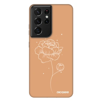 Hülle für Samsung Galaxy S21 Ultra 5G G998B - Peonies