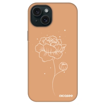 Picasee Fashion Case MagSafe für Apple iPhone 15 - Peonies