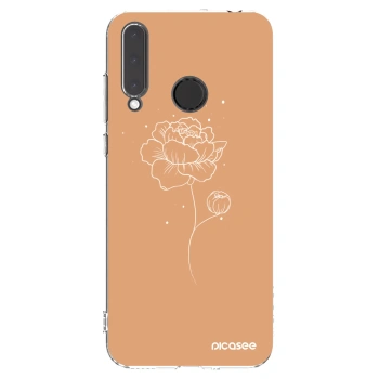 Picasee Honor 20 Lite Hülle - Transparentes Silikon - Peonies