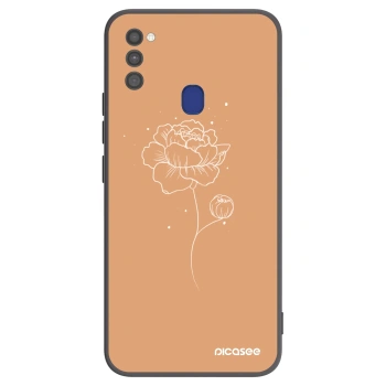 Hülle für Samsung Galaxy M21 M215F - Peonies